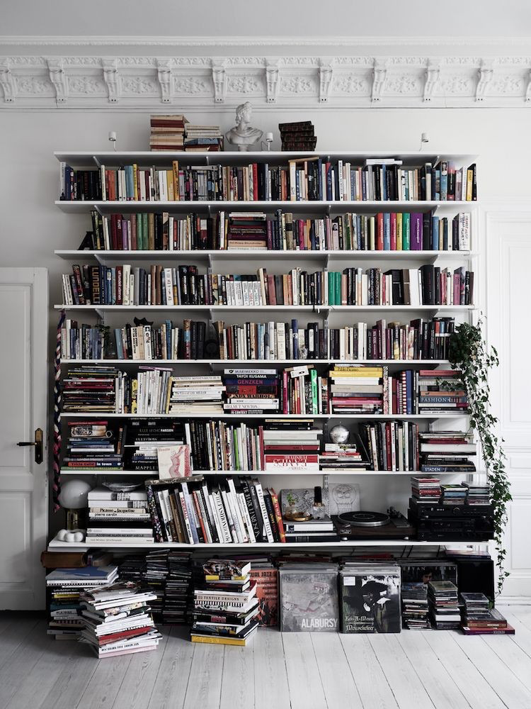 Cozy Bookshelf Home Library Interior