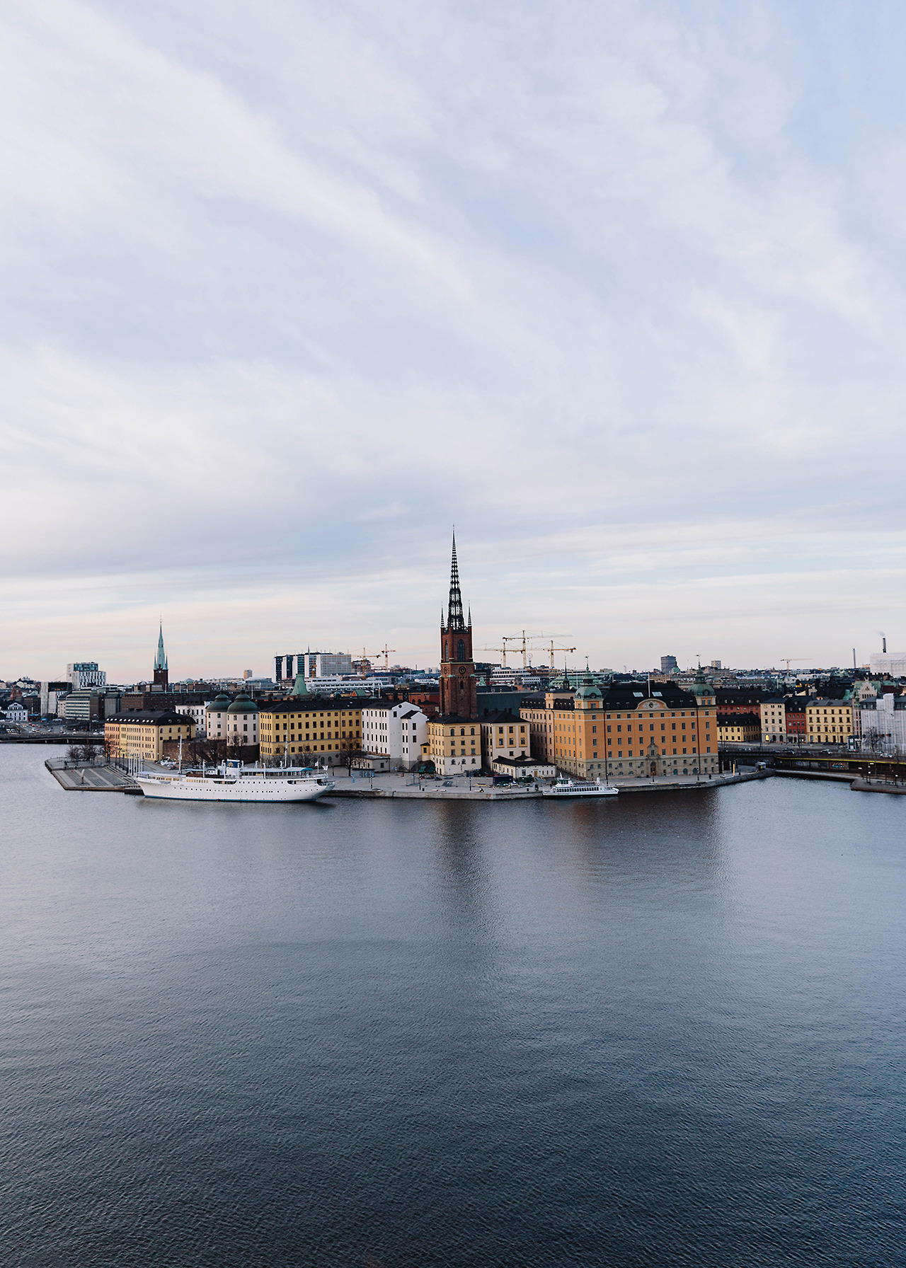 Stockholm Old Town Panoramic Landscape