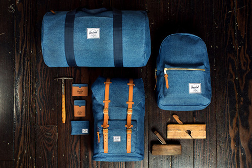 Rustic Outdoor Gear Backpacks Landscape