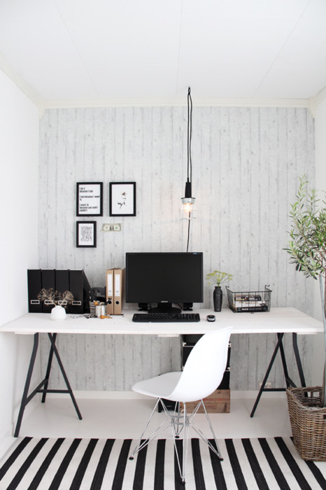Minimalist Home Office Decor Photos