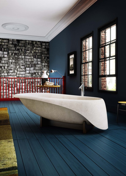 Cozy Book-filled Interior City Retreat