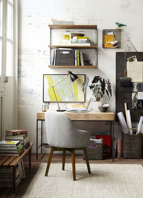 Cozy Artists Workspace Home Office Interior