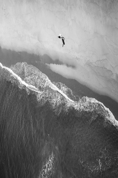 Aerial View Of Snowy Mountain Ski Jump