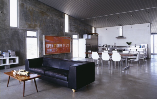 Industrial-chic Cafe Interior Photography