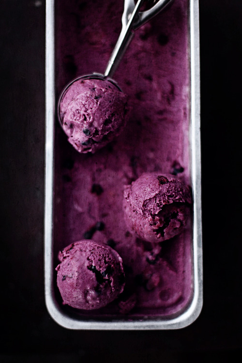 Close-up Photography Of Homemade Purple Yam Ice Cream