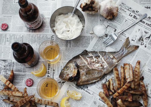 Seafood Feast Homemade Ingredients