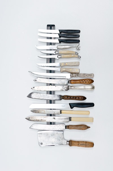Kitchen Knife Display Indoor Photography
