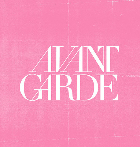 Minimalist Typographic Pastel Pink Art