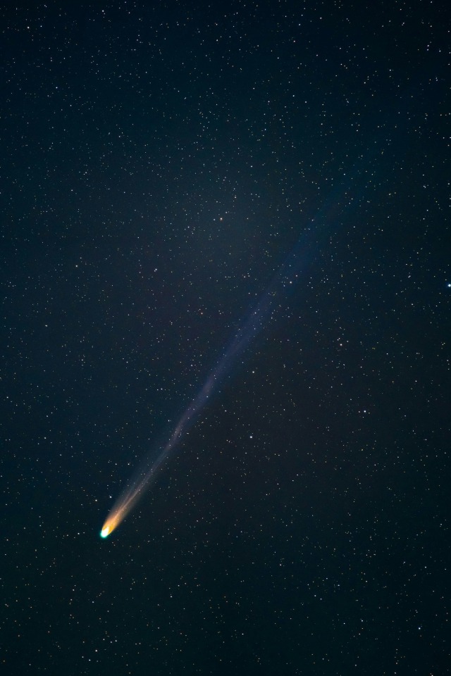 Starry Night Sky Landscape Photography