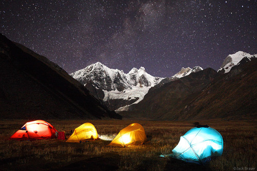 Himalayan Highlands Landscape Night Photography