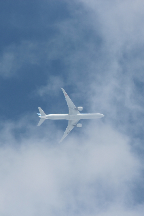 Aerial View Of Cloudy Skies