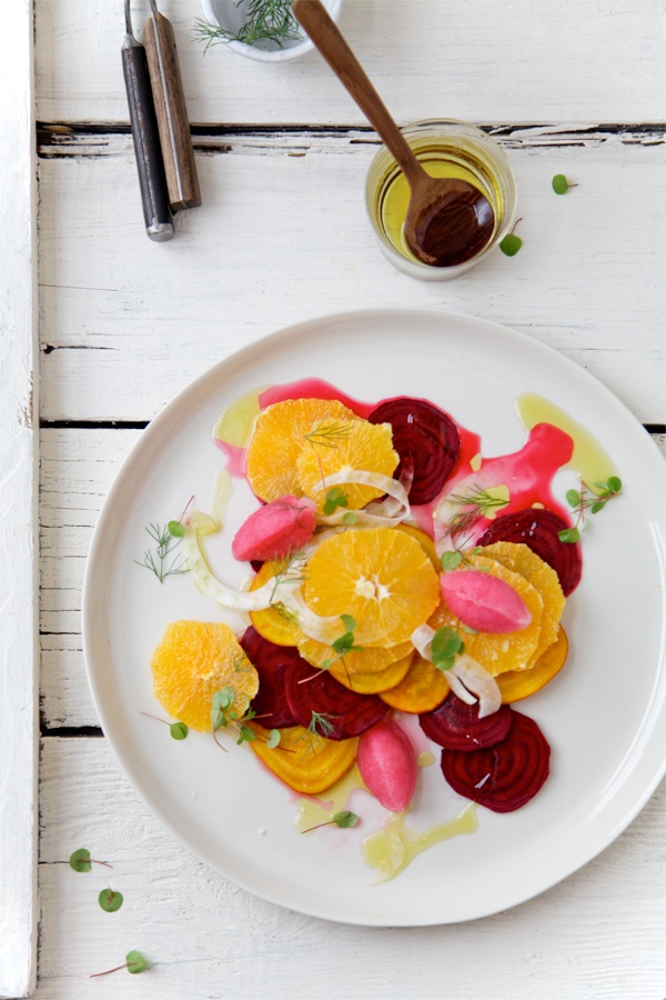 Citrus Fruit Still Life Kitchen Table