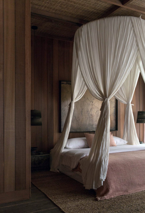 Cozy Balinese Bedroom Interior Photography