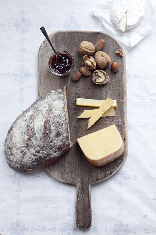Rustic Charcuterie Board Still Life