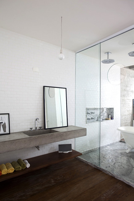 Minimalist Bathroom Interior Photography