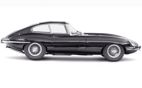 Vintage Jaguar E-type Coupe Automotive Photography