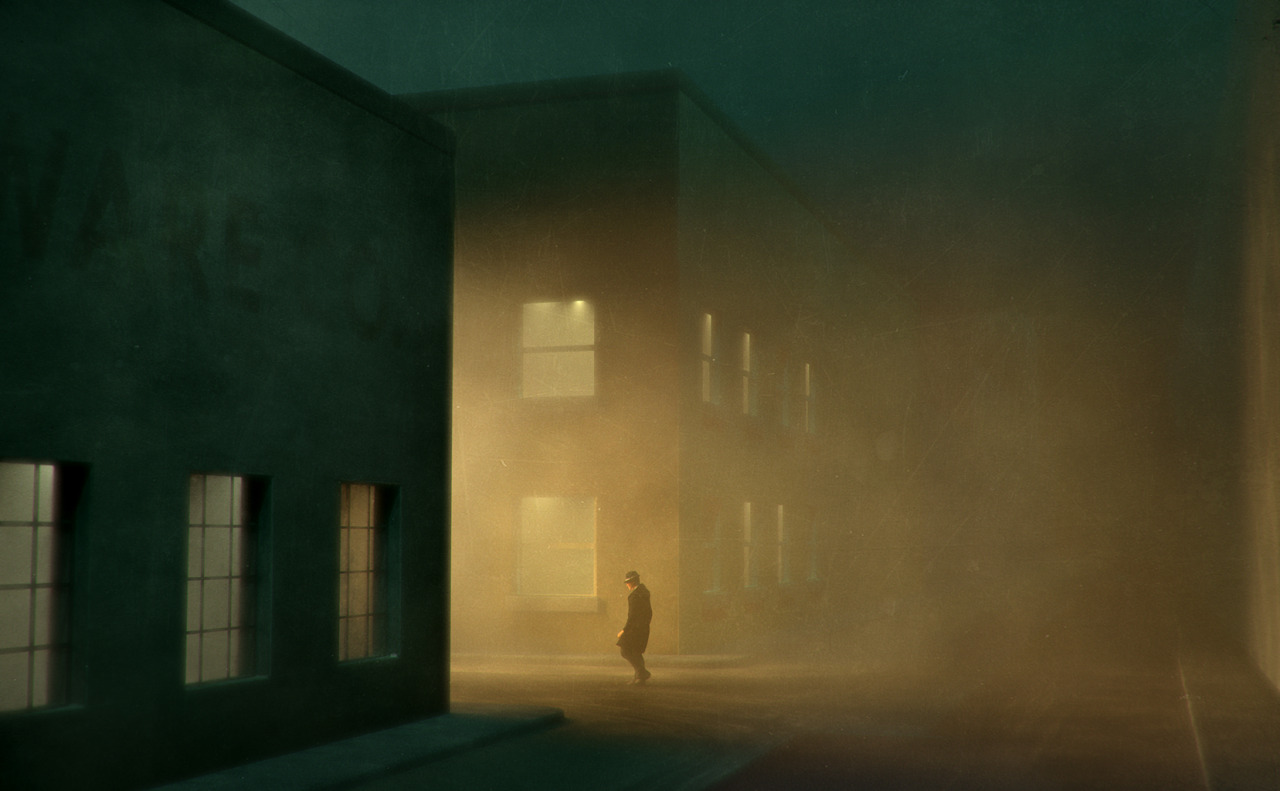 Abandoned Urban Industrial Landscape Photograph