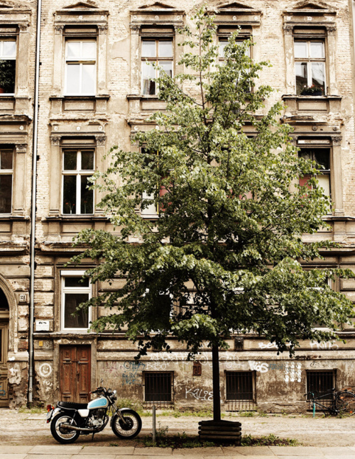 Abandoned Urban Courtyard Architecture Photography