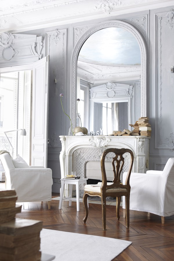 Ornate Parisian Apartment Interior Photography