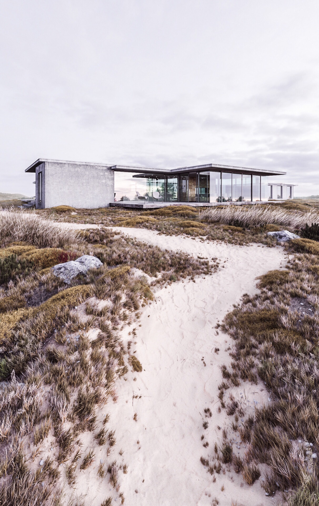 Modern Highland Retreat Landscape Photography