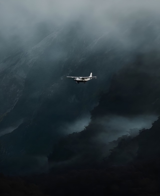 Aerial Landscape Of Mountainous Terrain