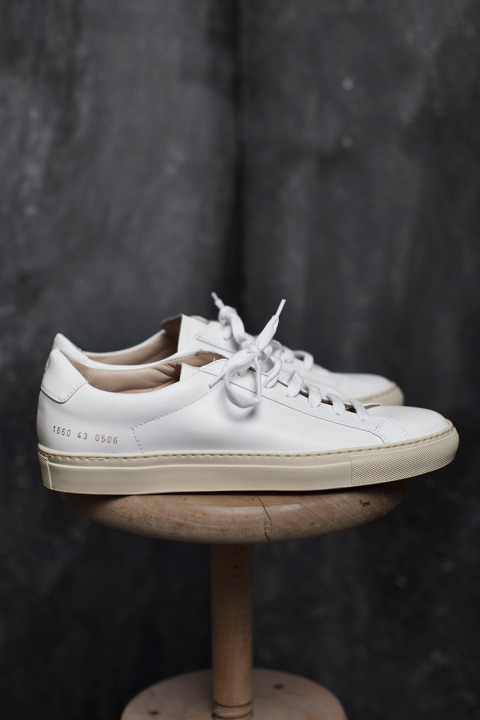 Vintage Canvas Sneakers Still Life