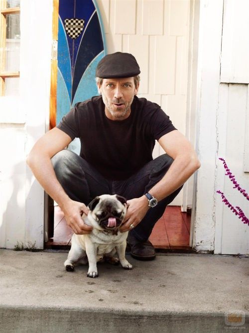 Outdoor Portrait Of A Dog And Owner