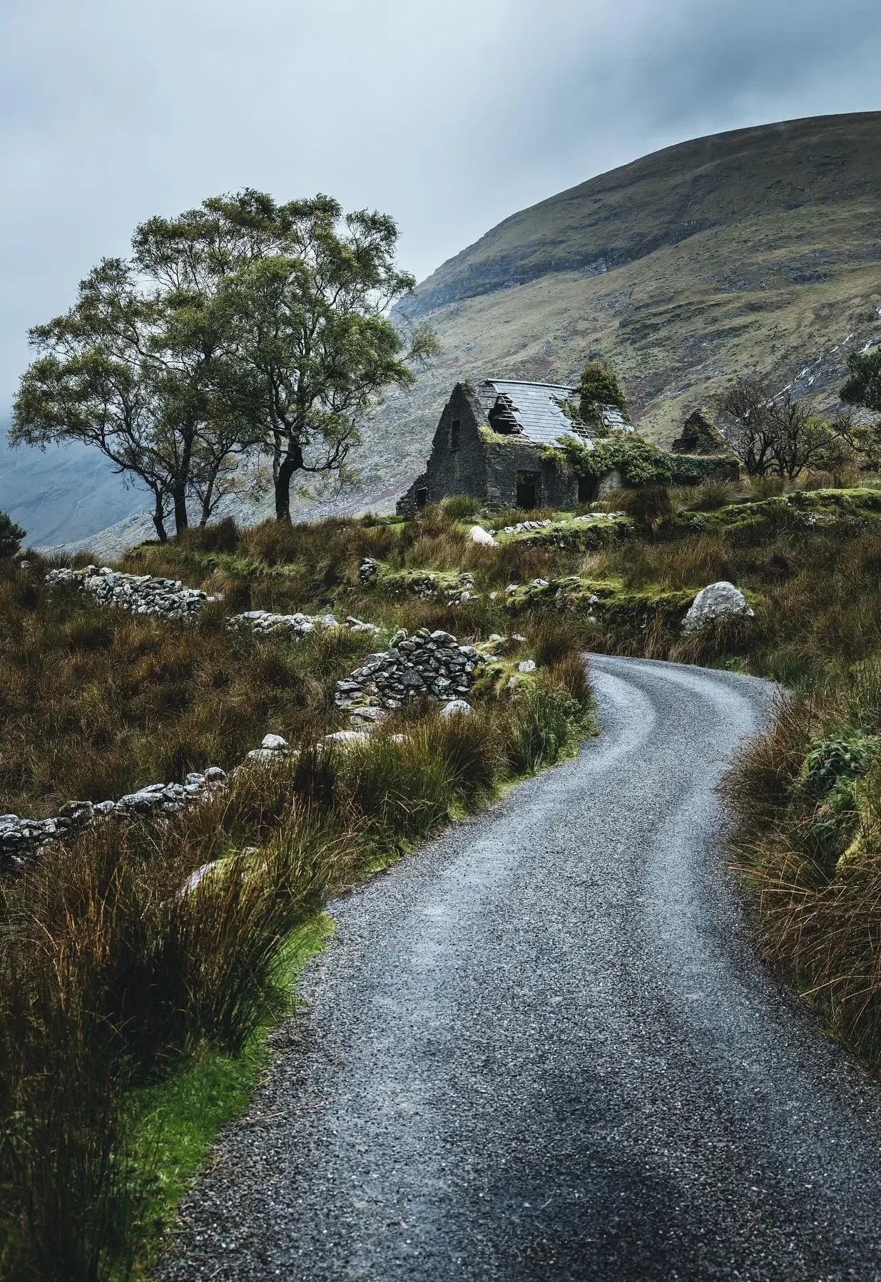 Ruined Highland Cottage Landscape Photography