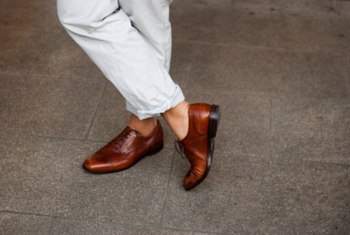 Wingtip Brogues Marble Lobby Interior