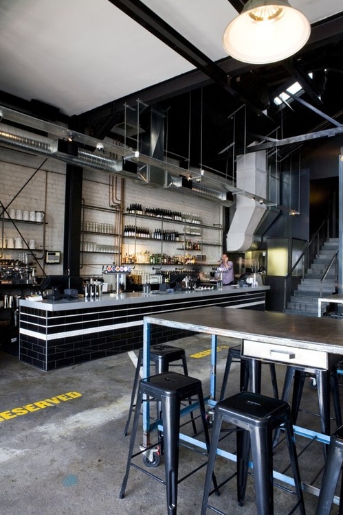 Industrial-chic Restaurant Interior Photography