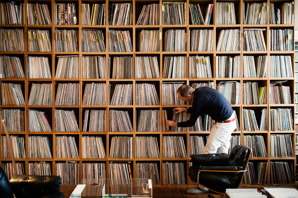 Extensive Record Store Vinyl Collection