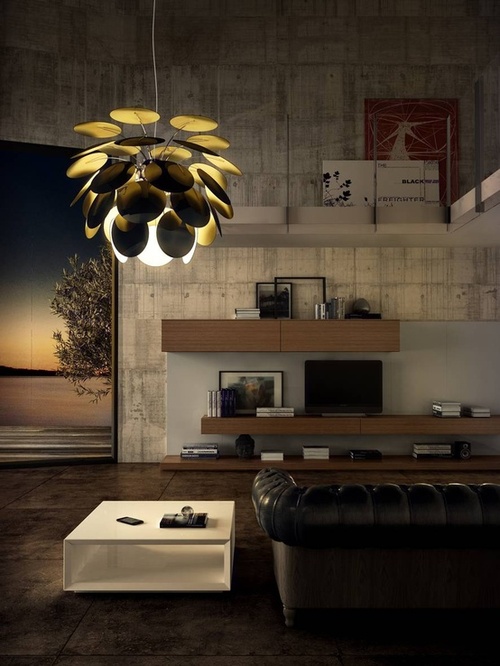 Modern Cozy Living Room Pendant Lighting