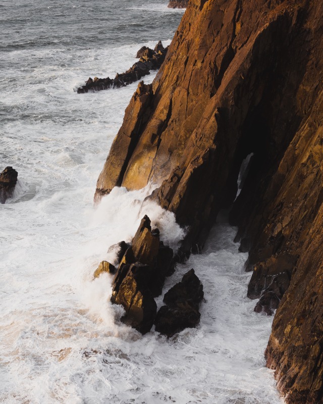 Rugged Ocean Cliffs Landscape Coastal Photography