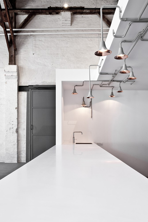 Industrial Loft Interior Modern Minimalist