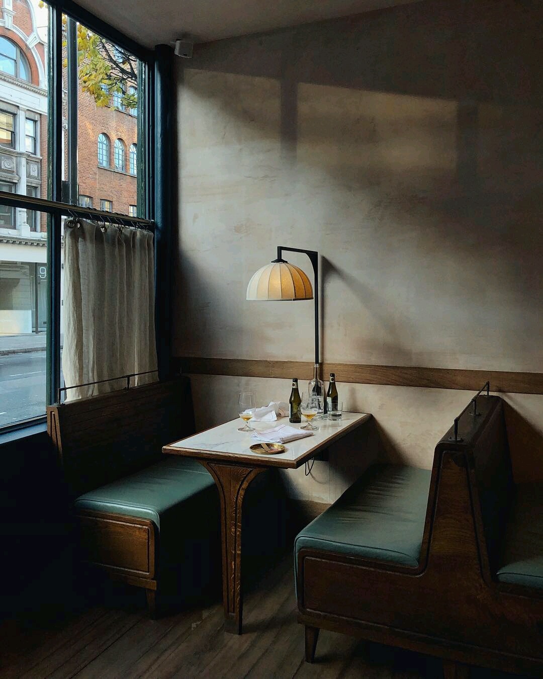 Cozy Dutch Bistro Interior Dining Scene