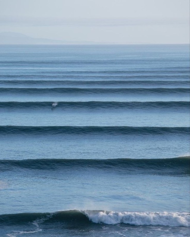 Coastal Beach Sunrise Seascape Surfing