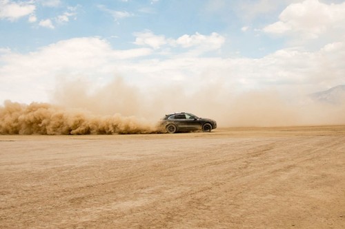 Desert Wasteland Landscape Drone Photography