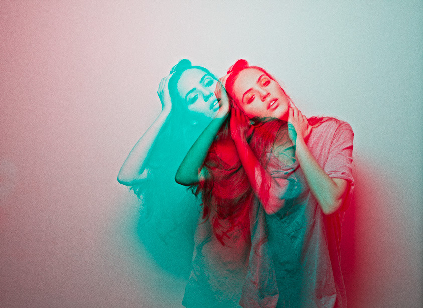 Vibrant Body Painting Portraits In Studio