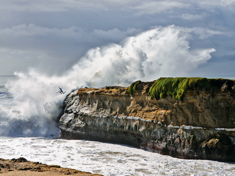 Dramatic Coastal Cliffs Landscape Scenery