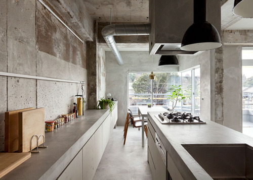 Industrial-chic Kitchen Interior Photography