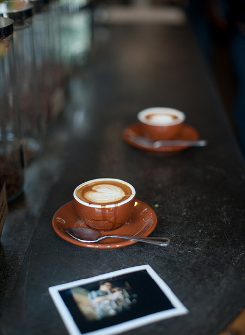 Cozy Cafe Interior Coffee Drink Photography