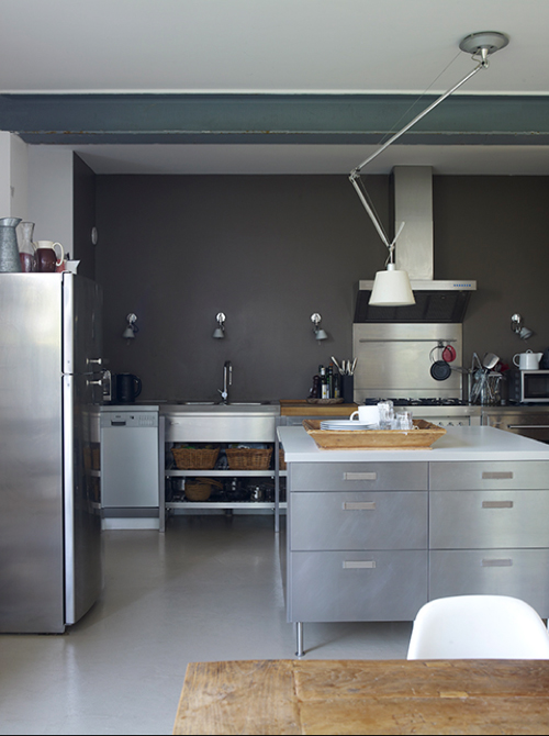 Industrial-style Kitchen Interior Photography