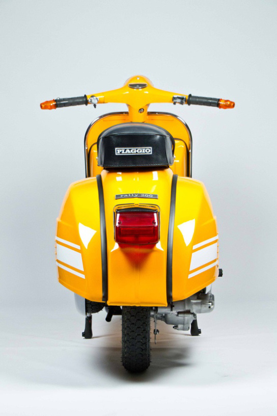 Vintage Vespa Scooter Cityscape Venice