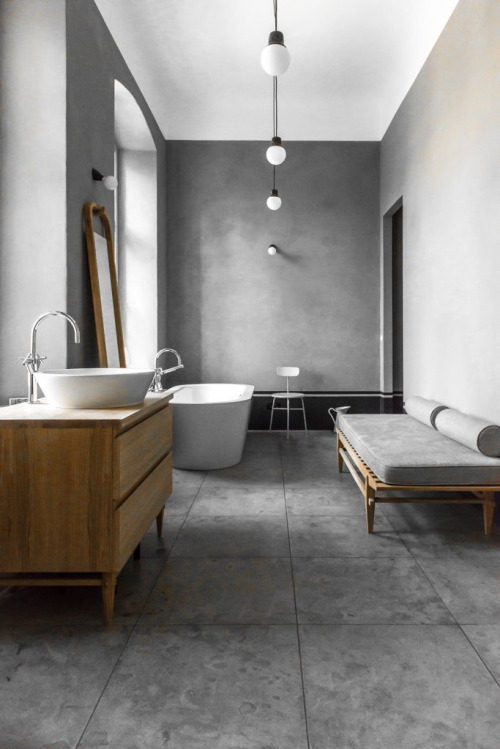 Modern Minimalist Bathroom Interior Photography