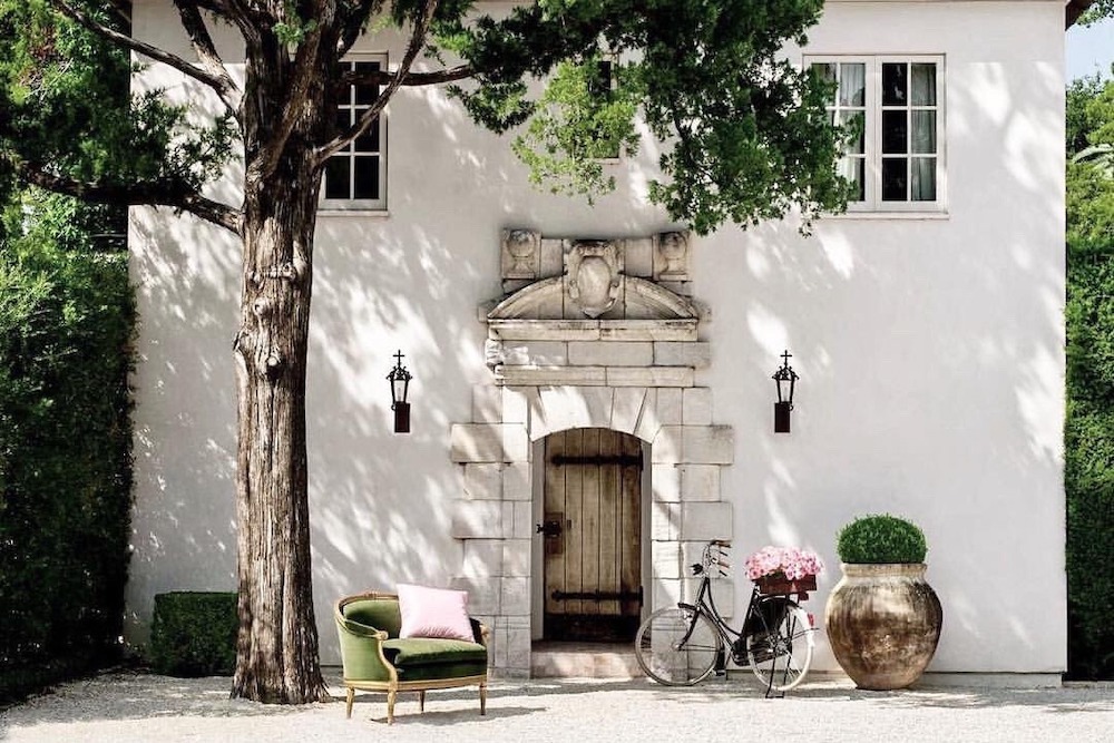 Historic Hacienda Courtyard Photography