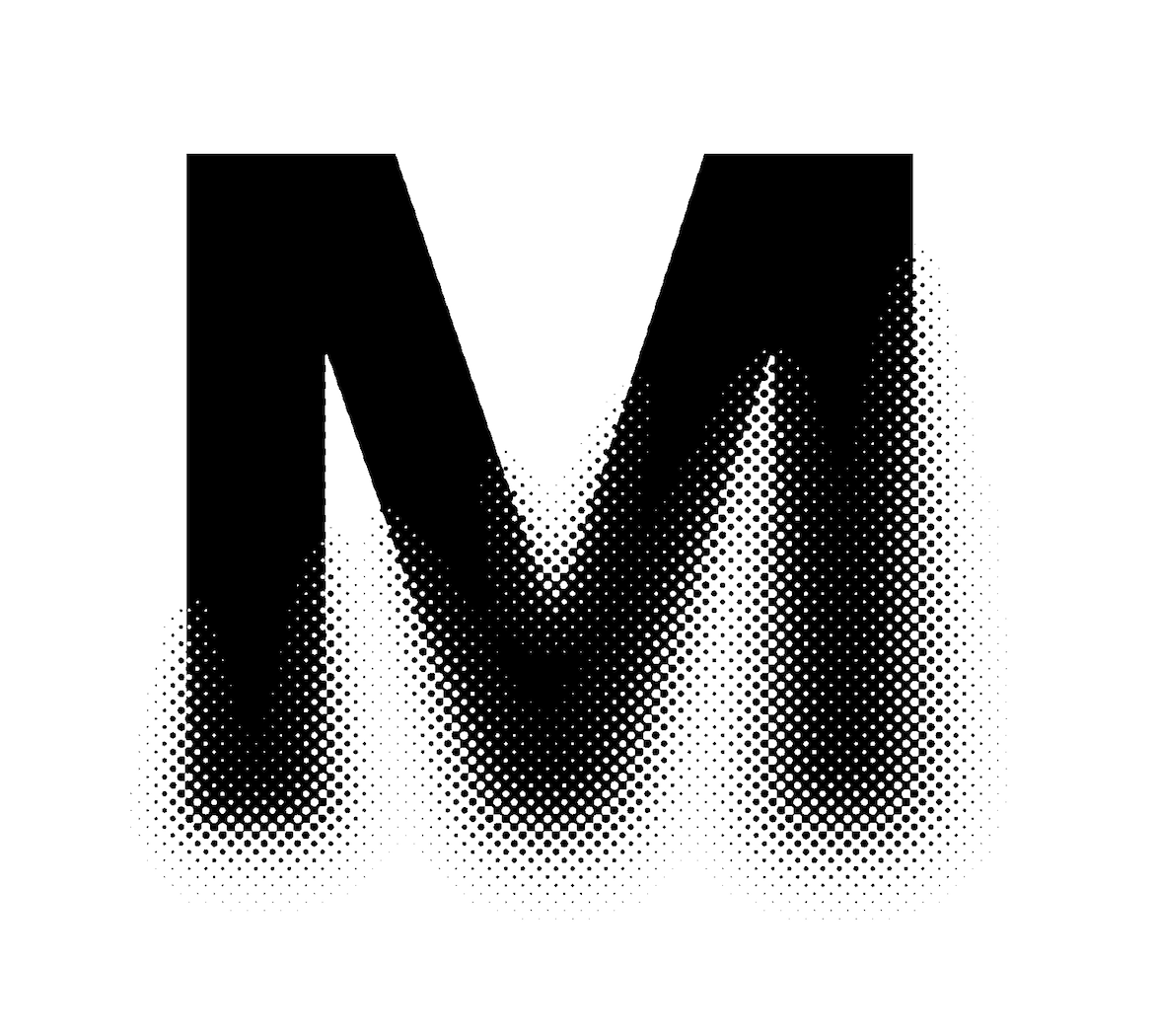 Abstract Pixelated Spiral Digital Art