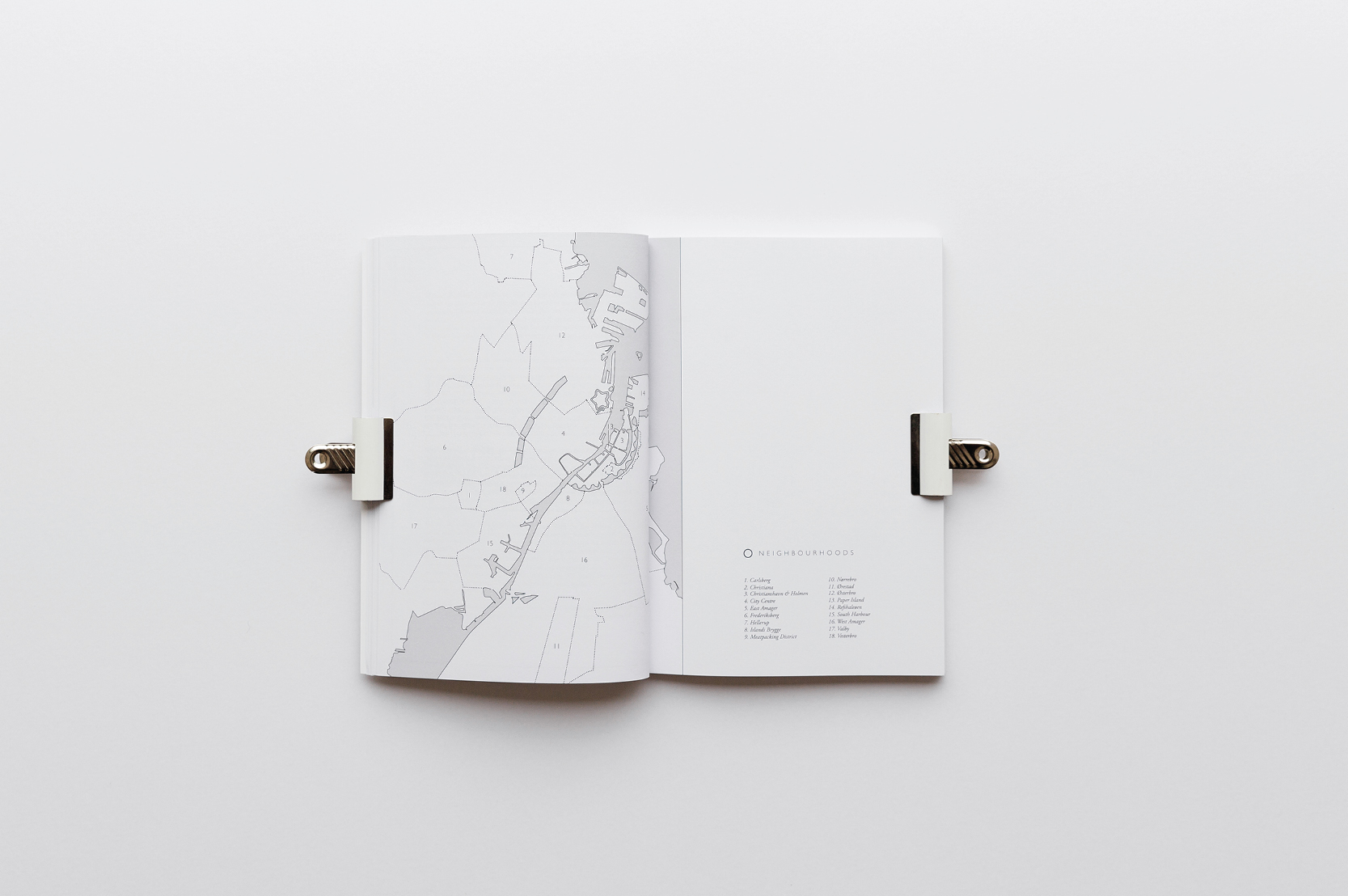 Historic University Town Map Illustration