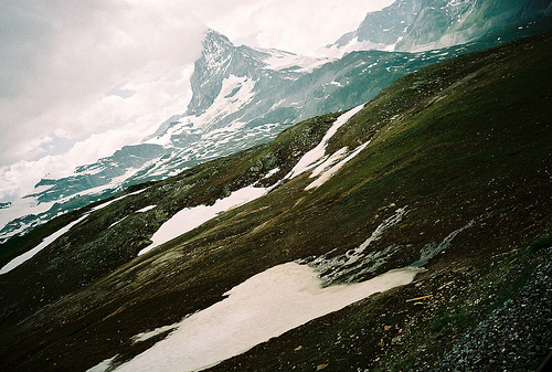 Swiss Alps Glacier Trail Landscape Photography