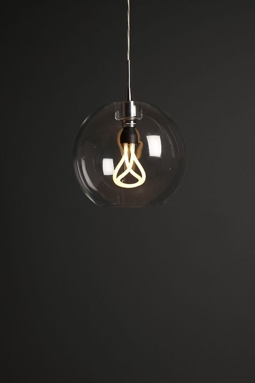 Glass Sphere Pendant Light Indoor Still Life