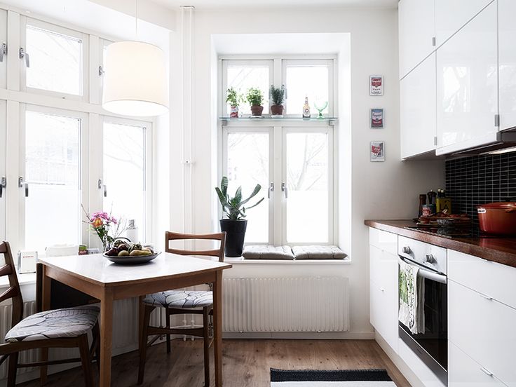 Scandinavian-style Kitchen Bright Natural Light